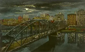 Allegheny: Federal Street Bridge. Pittsburgh