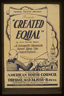 Springfield: Federal Theatre Project presents Created equal by John Hunte