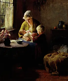 Corneille: Feeding Baby