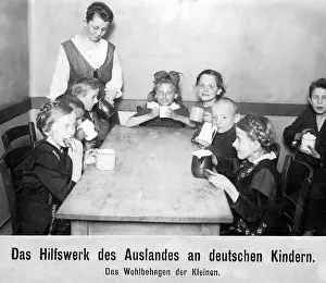 Need: Feeding children, 1920