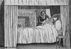 Sickbed: FEEDING TYPHOID PATIENT