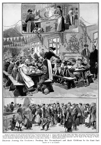Rampant: Feeding the unemployed in the East End 1908