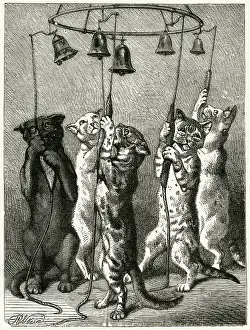 Ringers: FELINE BELL-RINGERS 1875