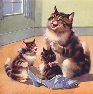 Humerous: Felines and Footwear