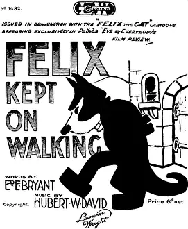 Everybodys: Felix kept on walking - Music Sheet Cover