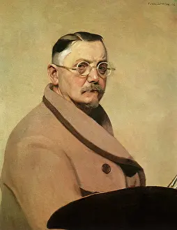 Vallotton: Felix Vallotton, self-portrait