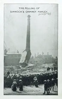 Felling: The Felling of Dimmock's Chimney, Hanley