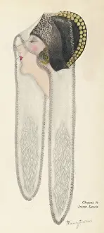 Lanvin: FELT HAT BY LANVIN 1924