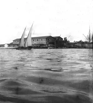 Feluccas: Feluccas in Port Said
