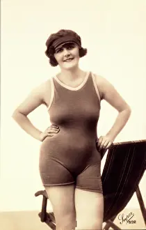 One Piece: Female Bathing Suit Model