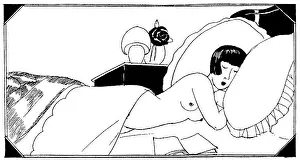 Bobbed: FEMALE IN BED 1926