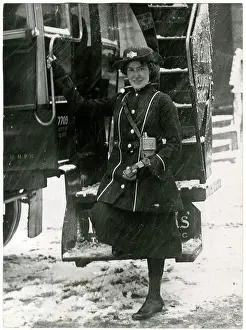 Conductress: Female bus conductor