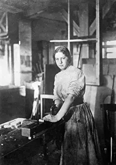Planing: Female Carpenter