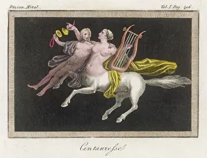 Centaurs: Female Centaur - Harp