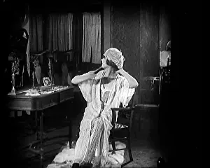 Boudoir: Female Civilian Seating In Front of a Dressing