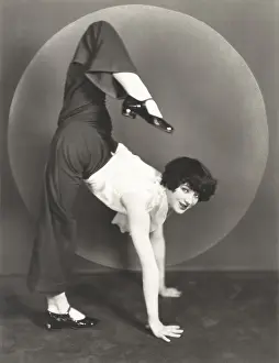 Flexibility: Female contortionist