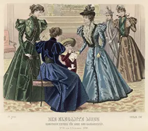 Lorgnette: FEMALE DRESS OF 1896