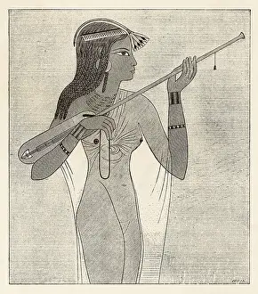 Reminder: Female Egyptian Musician