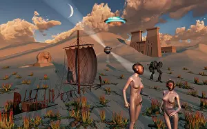 Relic: Female explorers study ancient Egyptian ruins and artifacts