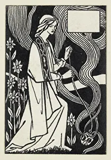 Darthur: Female figure, for Malory's Morte d'Arthur
