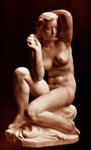 Wagnerand: Female figure by Robert Ullmann 1903-1966. Austrian
