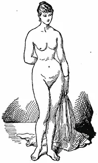 Tight: Female figure with small waist and compressed