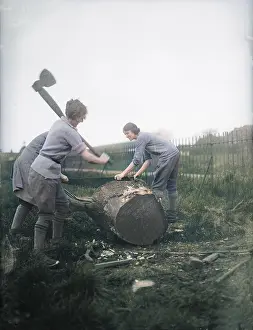 Lumberjacks: Female Lumberjacks!