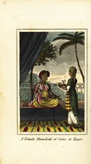 Coptic: A female Mamelouk of Cairo in Egypt, 1818