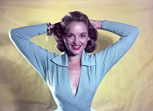 Robin Adler: Female model in a pale blue top