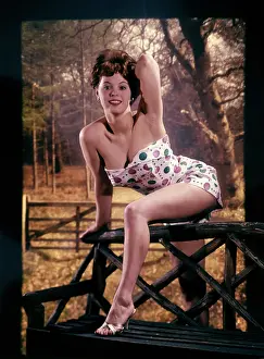 Robin Adler: Female model in a swimsuit in a studio portrait