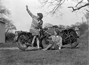 Barnaby: Female Motor Cyclists