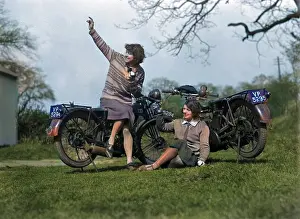 Female Motor Cyclists