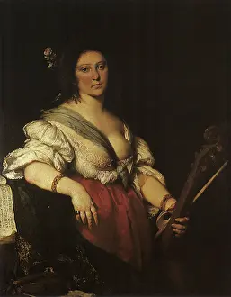 Viola: Female Musician with a Viola da Gamba