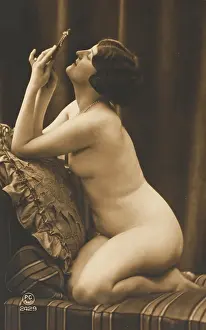 Gazes: FEMALE NUDE WITH MIRROR