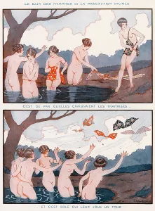 Shocked: FEMALE NUDES BATHING