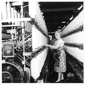 Atherton: Female operator, Howe Bridge, Lancashire