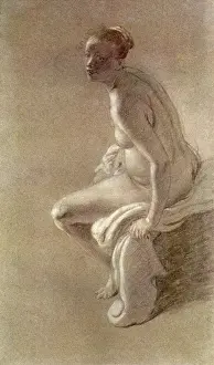 Viewer: Female Seated Nude