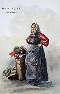 Herbalist: Female seller of herbs