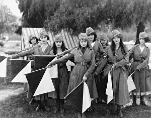 Semaphore: Female signal corps