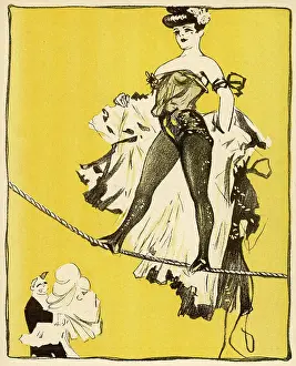 Showy: FEMALE TIGHTROPE WALKER