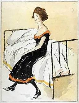 I Ve: FEMALE TYPE ON BED 1901