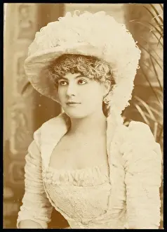 Frothy: FEMALE TYPE IN HAT C1890