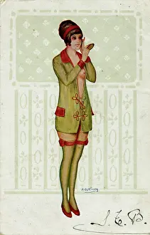 Garters: FEMALE TYPE/ITALIAN
