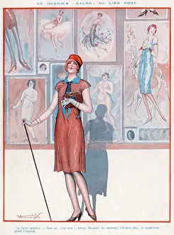 Modelled: FEMALE TYPE/MODEL 1926