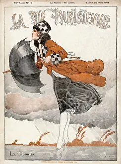 Parisienne: Female Type in Wind 1918