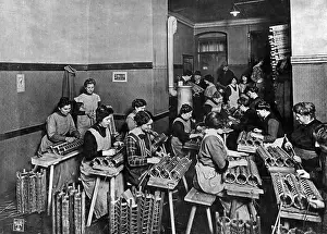 Krupp: Female workers in the war industry, 1915