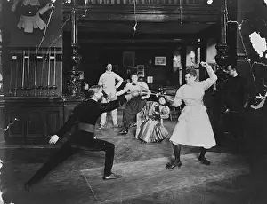 Stab: Fencing, c. 1908