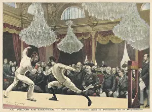 Elysee: FENCING IN PARIS