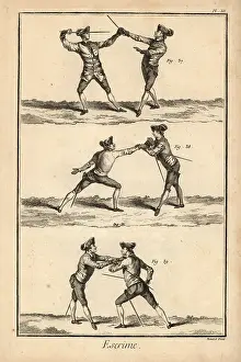 Disarm: Fencing positions