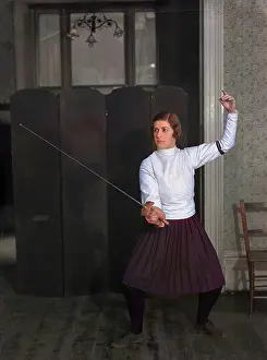 Thecolourisedpic: FENCING SCHOOL